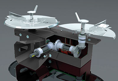 Oil bath Gearbox